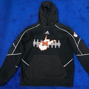 Adidas, black and orange‎ Michigan hoodie
Men's size small
#Michigan #Sports